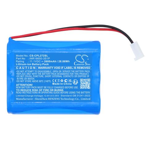 Refc batteria inr18650 3s1p