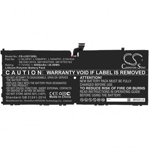 Batteria per tablet lenovo 01av454 thinkpad x1 3rd batteria tavoletta