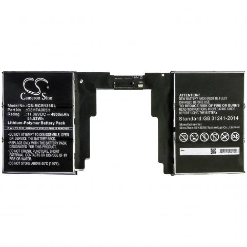 Batteria tavoletta microsoft surface book 3 13.5 inch 1908 keyboard