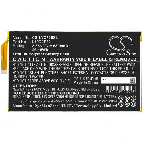 Batteria per tablet lenovo batteria tavoletta yoga smart tab