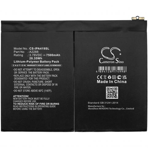 Batteria tavoletta apple a2325
