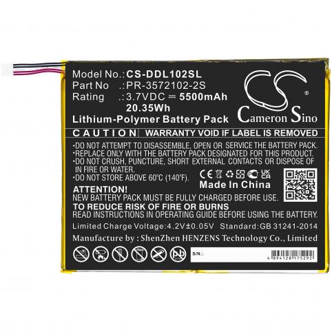 Batteria  digiland pr-3572102-2s dl1028w