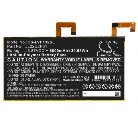 Batteria per tablet lenovo batteria tavoletta tab p11 pro