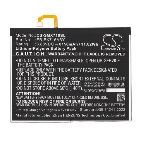 Batteria tavoletta samsung sm x716b