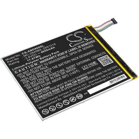 Batteria tavoletta amazon kindle fire hd 8