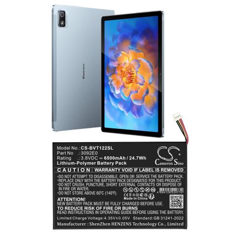 Batteria tavoletta blackview tab 12 pro