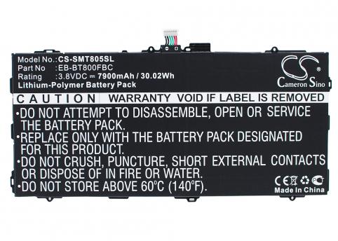 Batteria per tablet samsung batteria tavoletta galaxy tab s 10.5