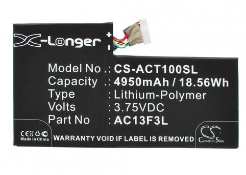 Batteria  acer ac13f3l