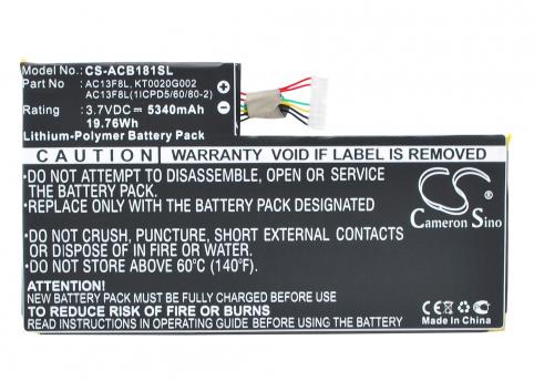 Batteria  acer ac13f8l iconia a1-810