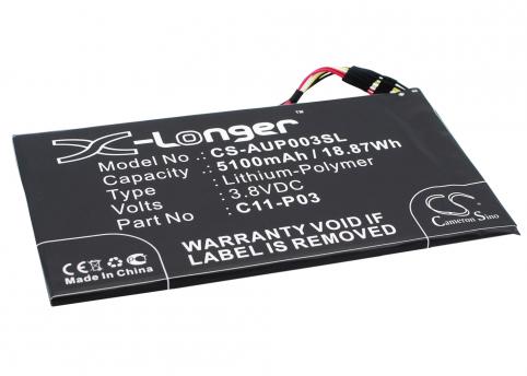 Batteria per tablet asus batteria refc c11 p03