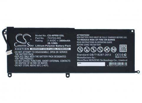Batteria  hp pro x2 753703-005
