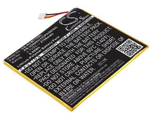 Batteria per tablet acer batteria refc pr 329083 1icp4 90 84