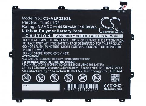 Batteria tavoletta alcatel ot p350x