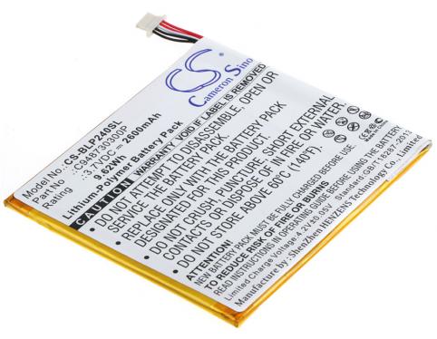 Batteria tavoletta blu bt e003