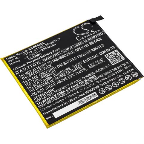 Batteria per tablet amazon batteria refc mc 308594