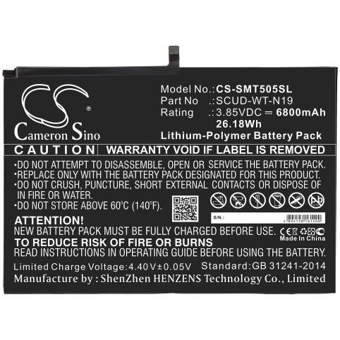 Batteria  samsung scud-wt-n19 galaxy tab a7 10.4 2020