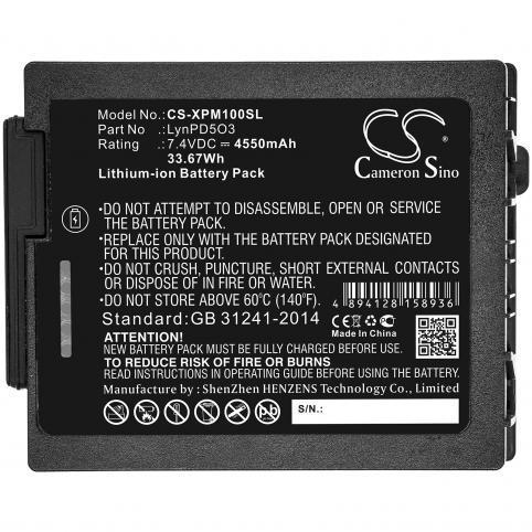Batteria per tablet zebra xplore lynpd5o3