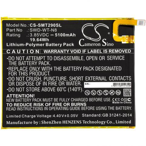 Batteria per tablet samsung batteria tavoletta galaxy tab ha 8.0 2019