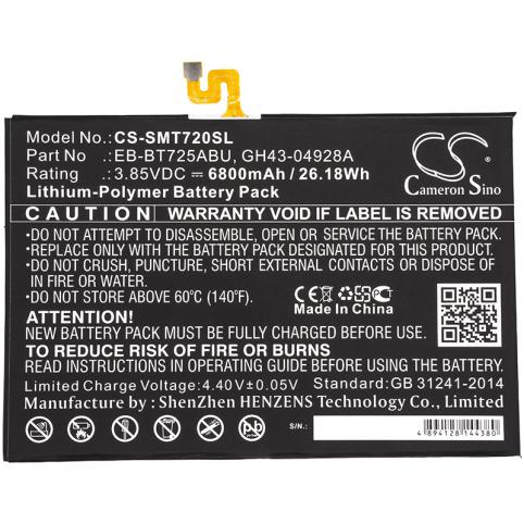 Batteria per tablet samsung batteria tavoletta