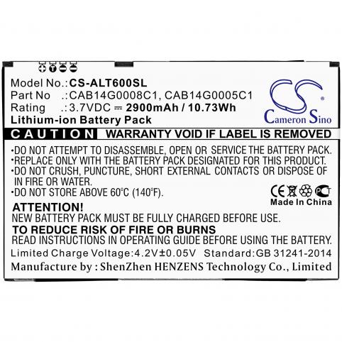 Batteria tavoletta alcatel ot t60
