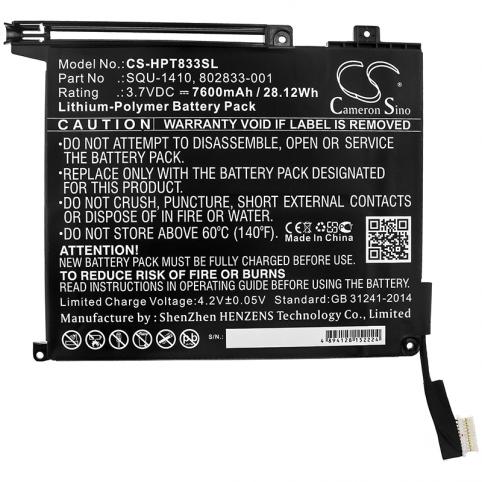 Batteria per tablet hp 802833 001 m5h12ua batteria tavoletta