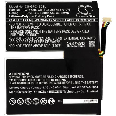 Batteria tavoletta google pixel c