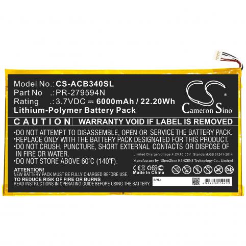 Batteria tavoletta acer iconia one 10 b3 a40