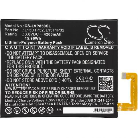 Batteria per tablet lenovo batteria refc l13d1p32