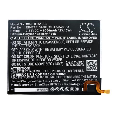 Batteria per tablet samsung batteria tavoletta sm t510