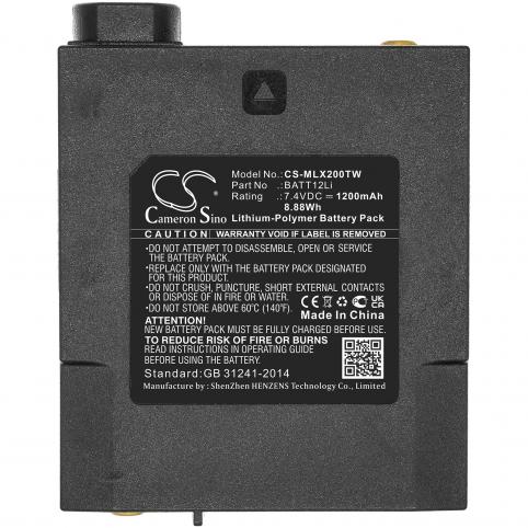 Batteria per midland batt12li gxt2000