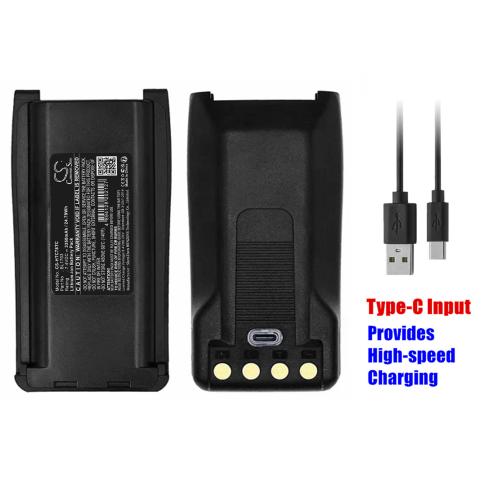 Batteria talkie walkie hyt tc 700v