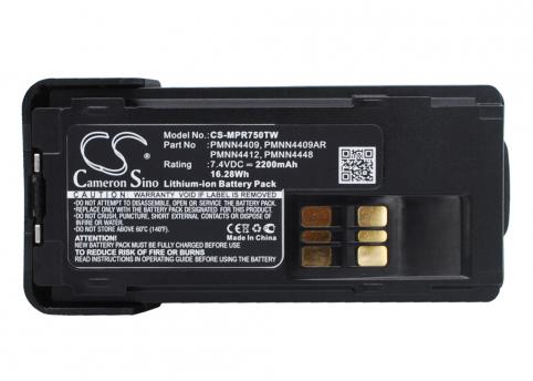 Batteria per motorola pmnn4409 mototrbo