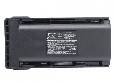 Batteria talkie walkie icom ic f80dt