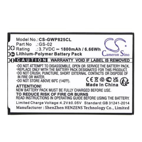 Batteria telefono senza fil grandstream wp825