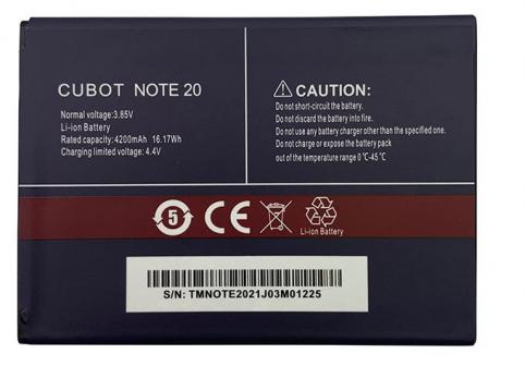 Batteria telefono cubot note 20 pro