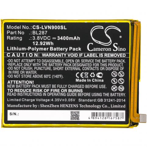 Batteria telefono lenovo k9 note