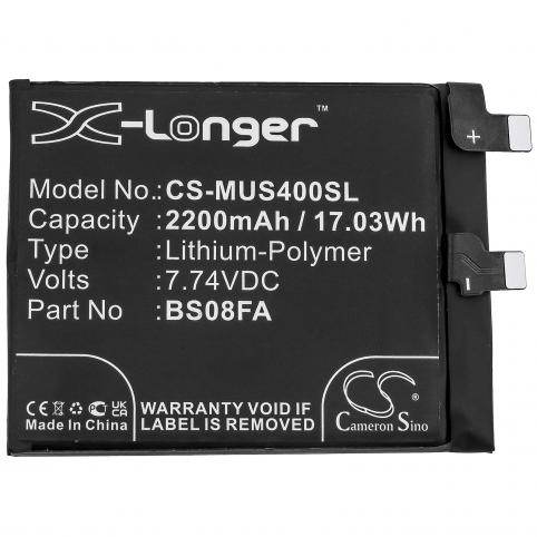 Batteria per telefono xiaomi batteria refc bs08fa