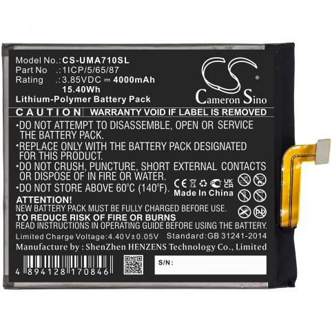 Batteria per telefono umi 1icp 5 65 87 umidigi a7 pro batteria