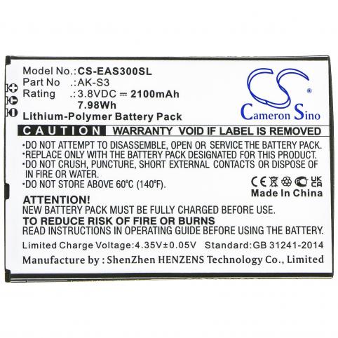 Batteria per telefono emporia ak s3 smart 3 batteria