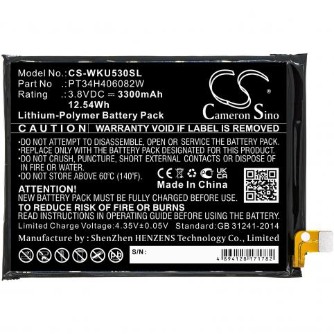 Batteria  wiko pt34h406082w ride 3