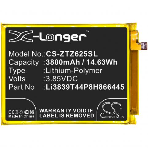 Batteria  zte li3839t44p8h866445