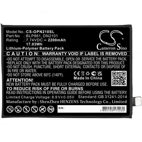 Batteria telefono oneplus nord ce 5g