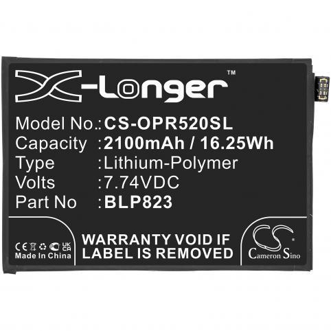 Batteria telefono oppo pdst00