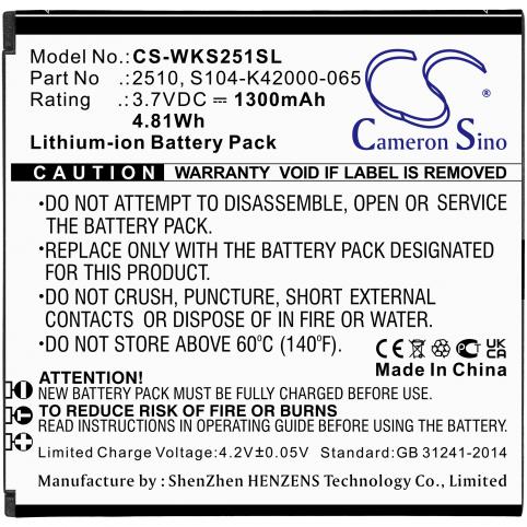 Batteria per telefono wiko batteria sunny 2