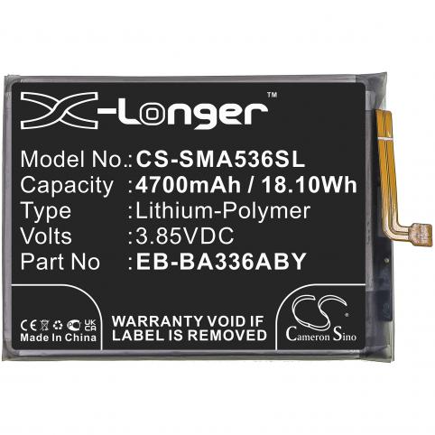 Batteria per telefono samsung eb ba336aby galaxy a53 5g 2022 batteria