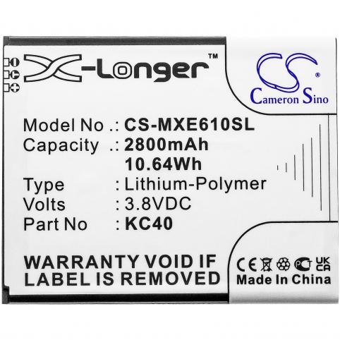 Batteria per telefono motorola kc40 moto e6 plus batteria