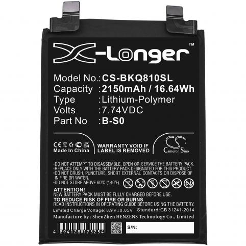 Batteria telefono vivo iqoo 8 pro