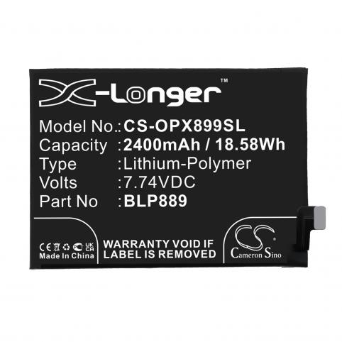 Batteria per telefono oppo batteria refc blp889