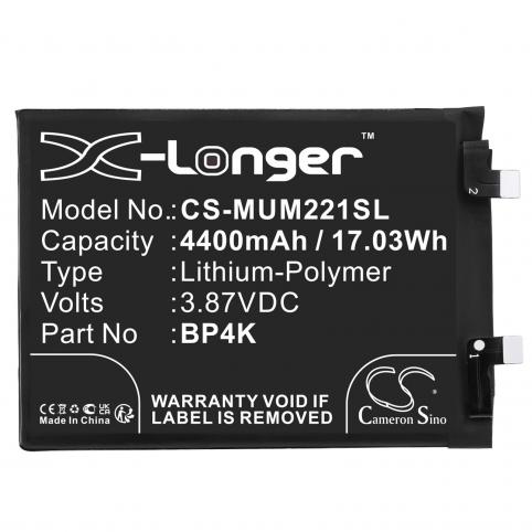 Batteria telefono xiaomi note 12 pro