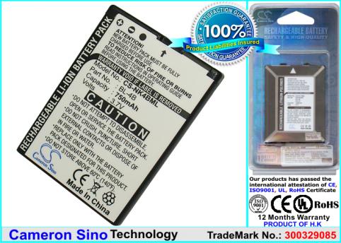 Batteria  nokia 6111 , 6125 , 6131 , 7370 , 7360 , 7373 , n76 , 7088 , 2630 , 27